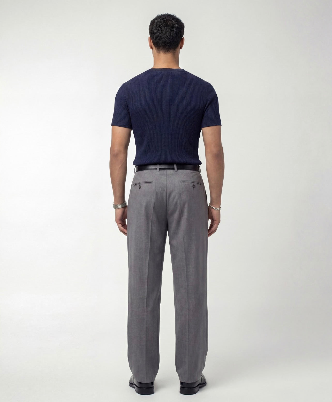 Slate Grey Tailored Trousers