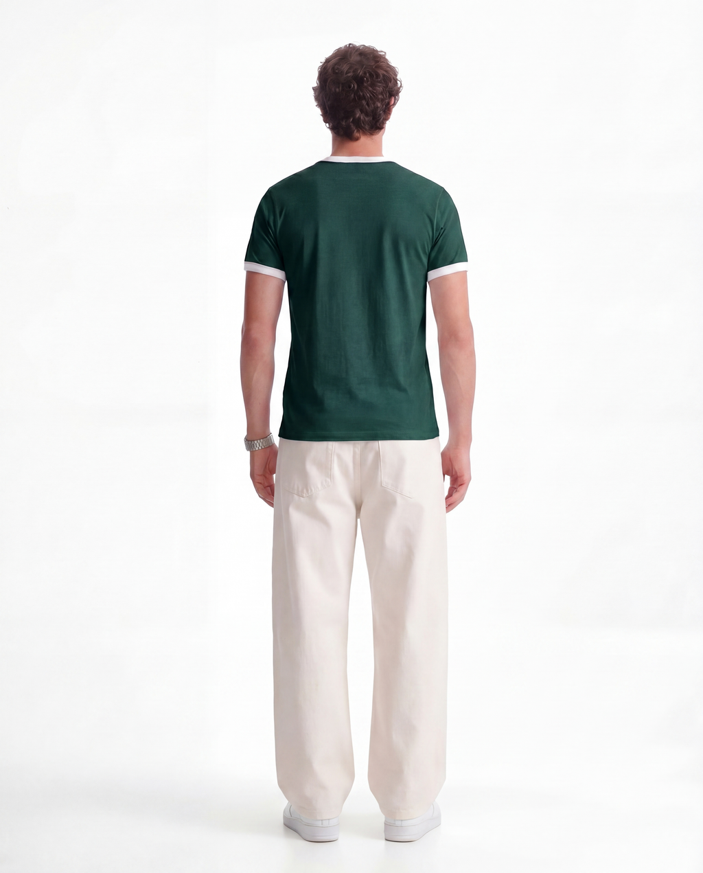 Studio Green Ringer Tee