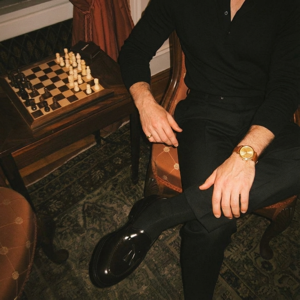 BLACK LONG SLEEVE HENLEY SHIRT