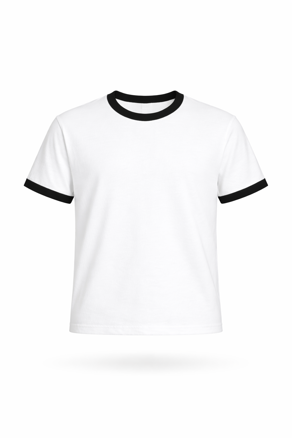 Studio White Ringer Tee