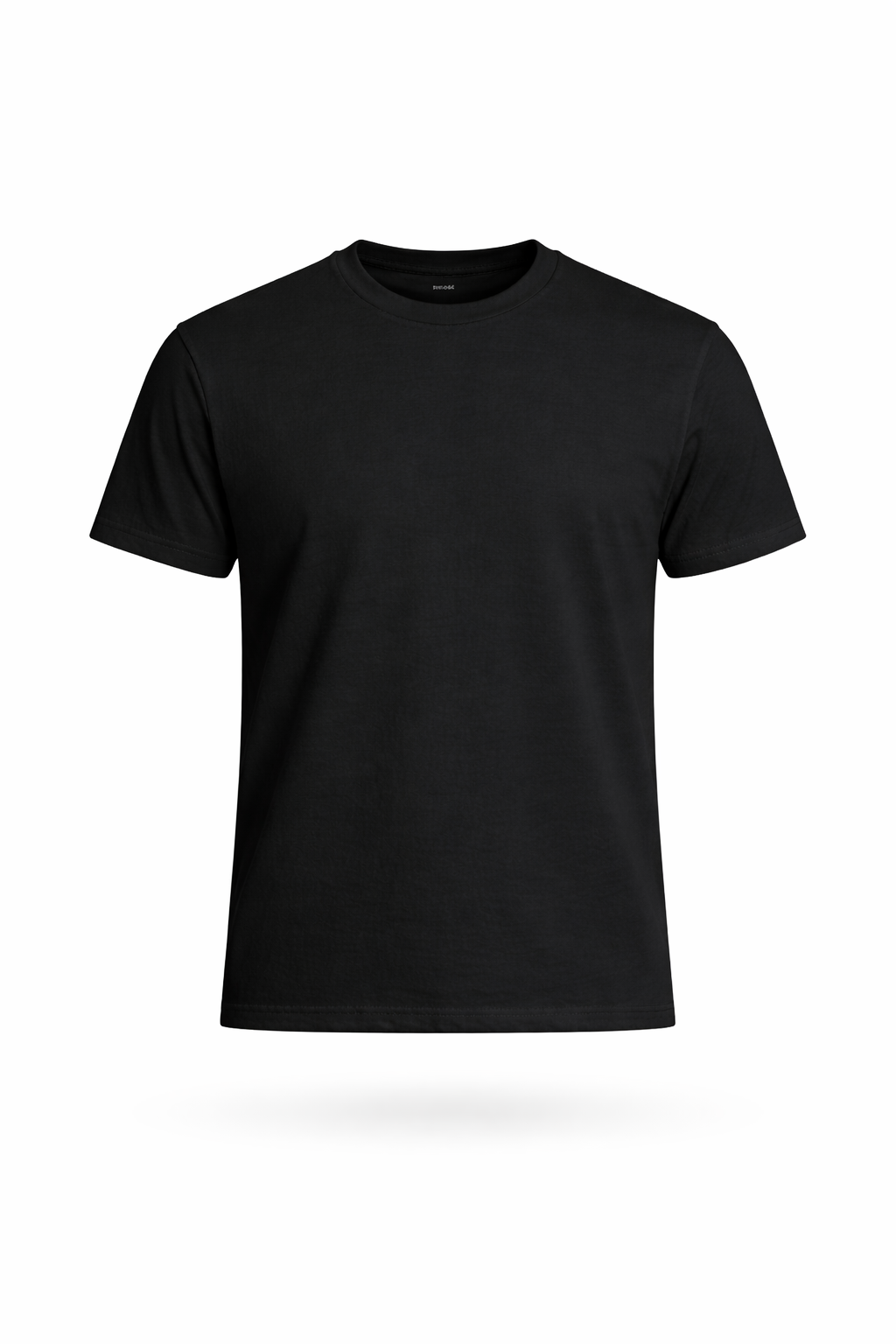 Black Heavyweight Basic Tee