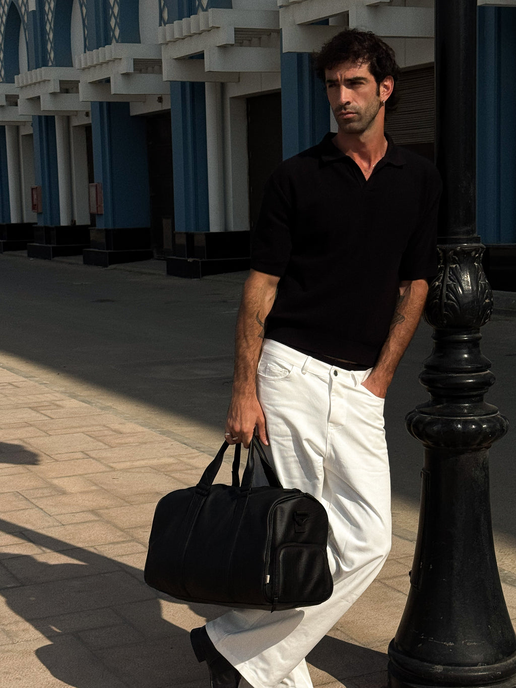 The Signature Duffle – Black