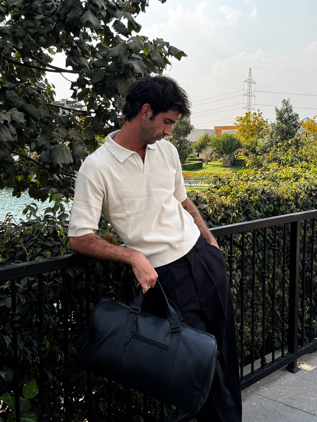 The Signature Duffle – Black