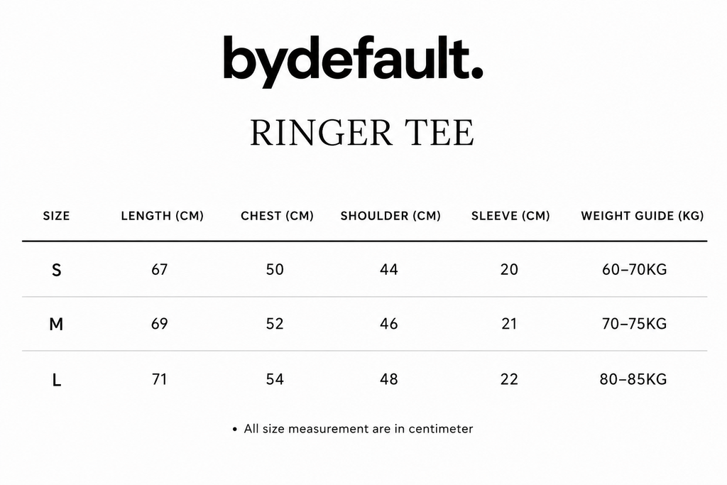 Studio Black Ringer Tee