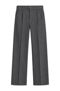 Slate Grey Tailored Trousers, flat lay front