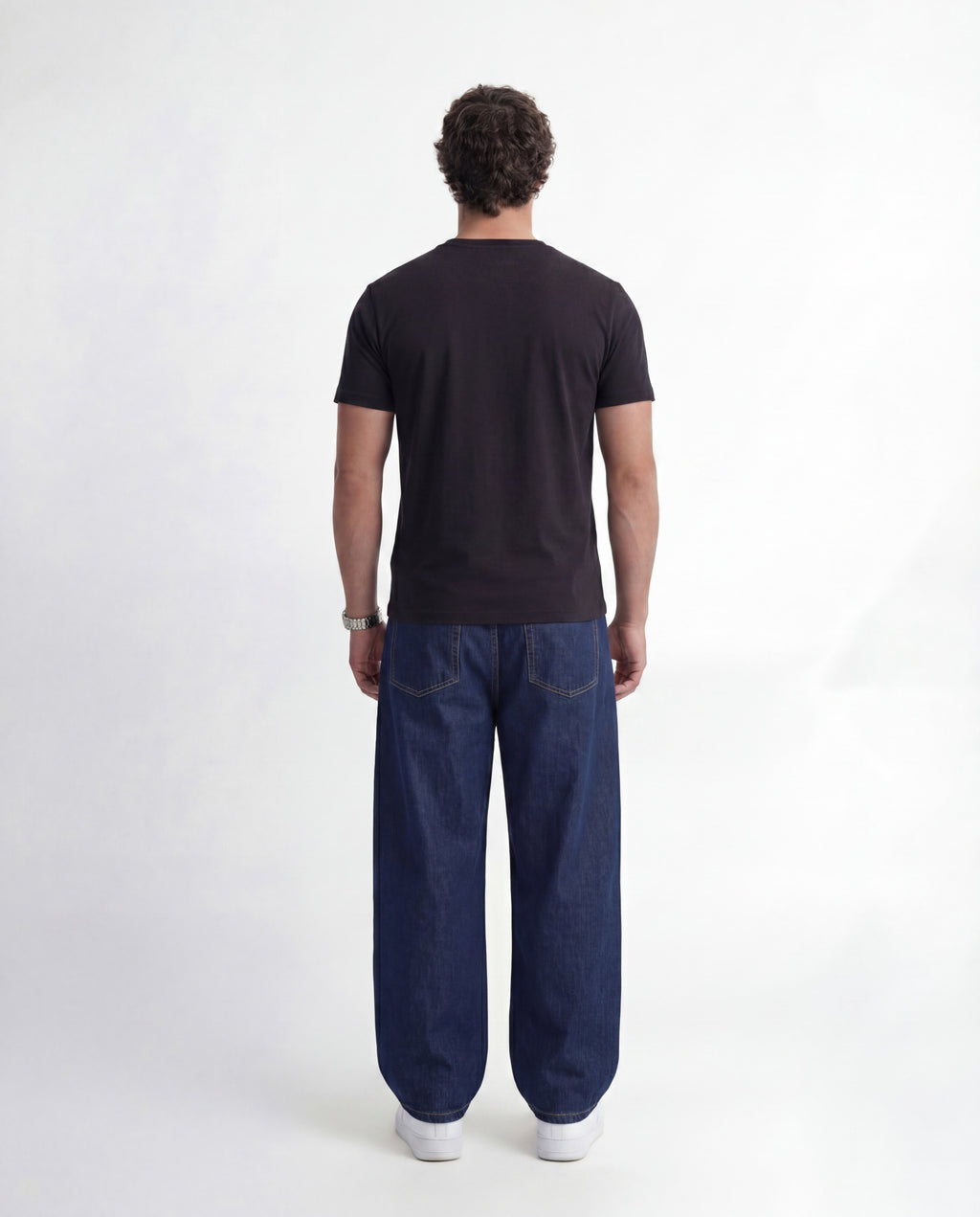 Black Heavyweight Basic Tee
