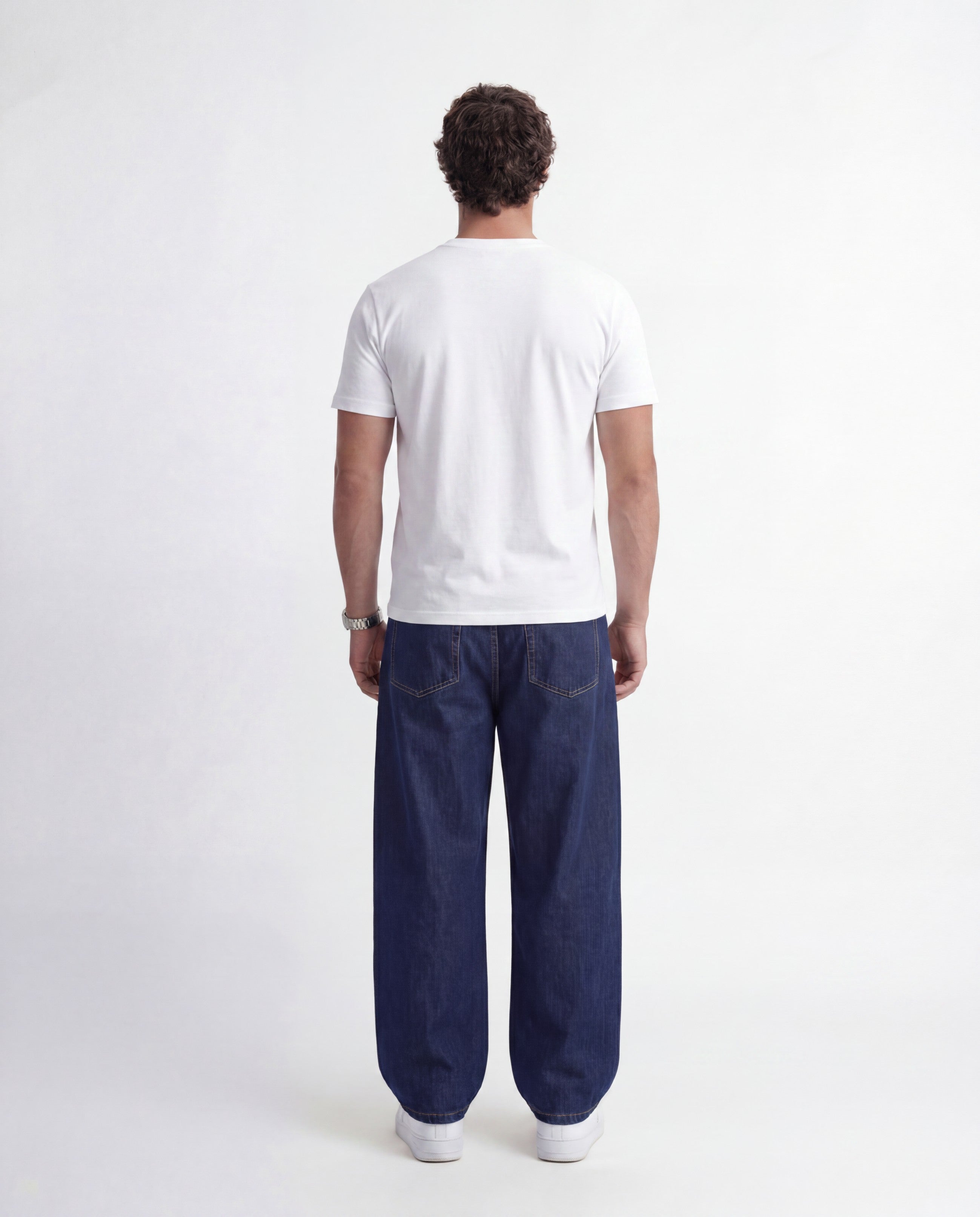 White Heavyweight Basic Tee