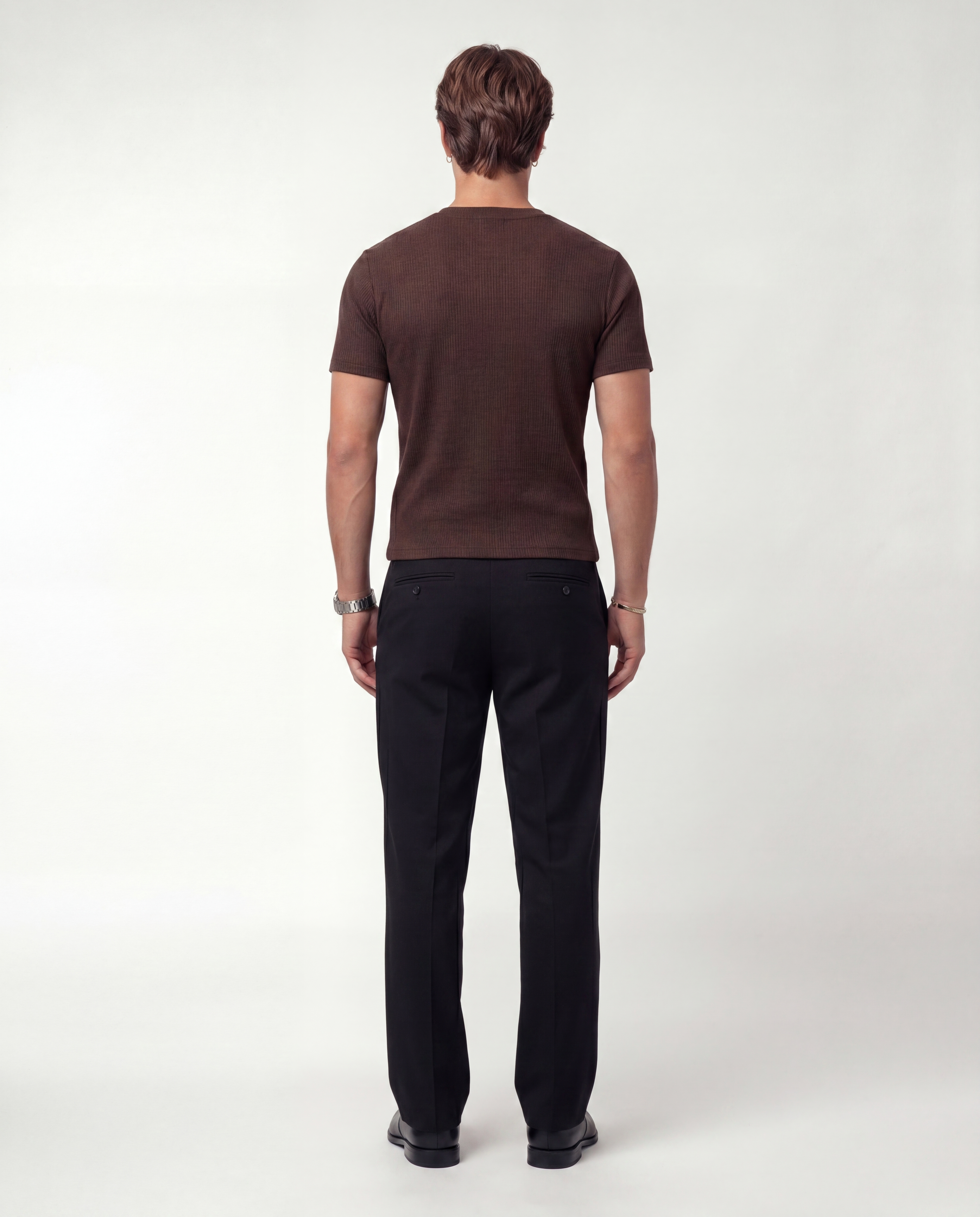 Espresso Brown Henley