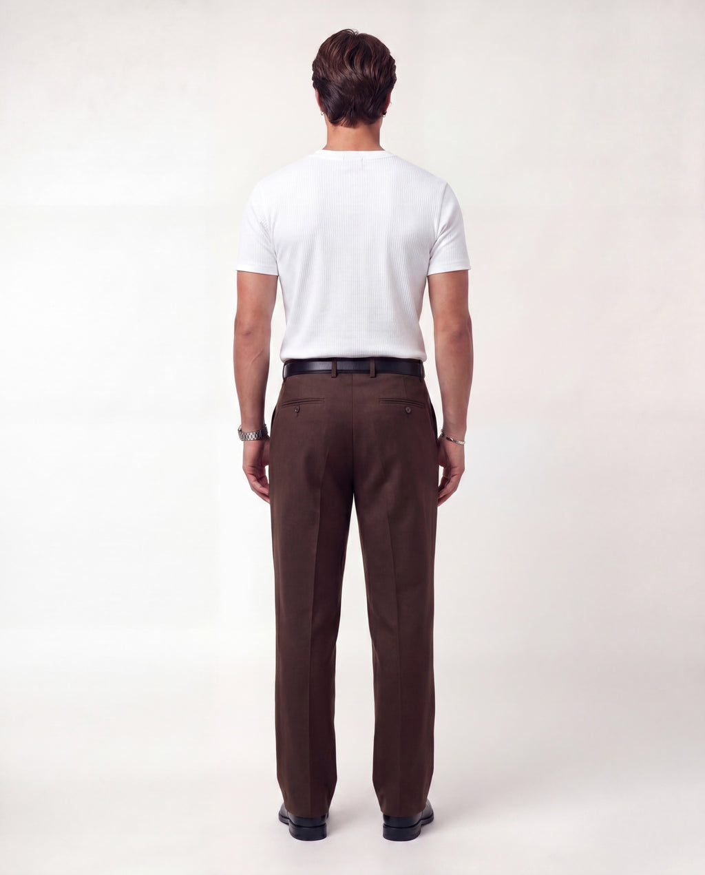 Brown Tailored Trousers