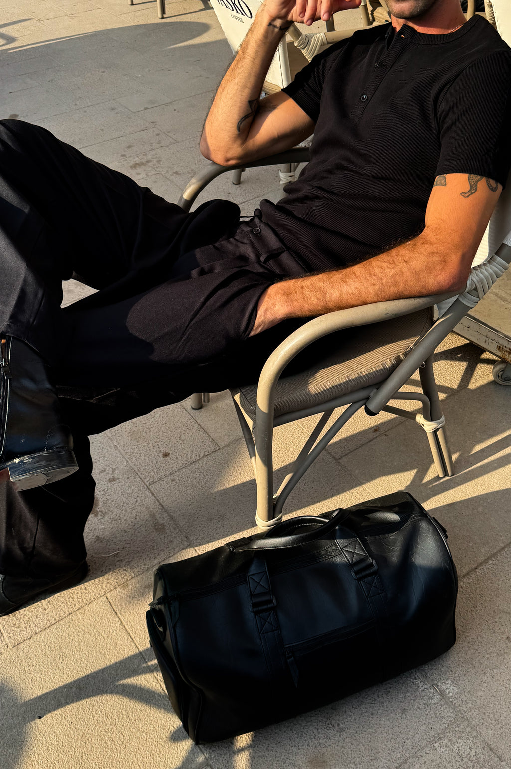 The Signature Duffle – Black