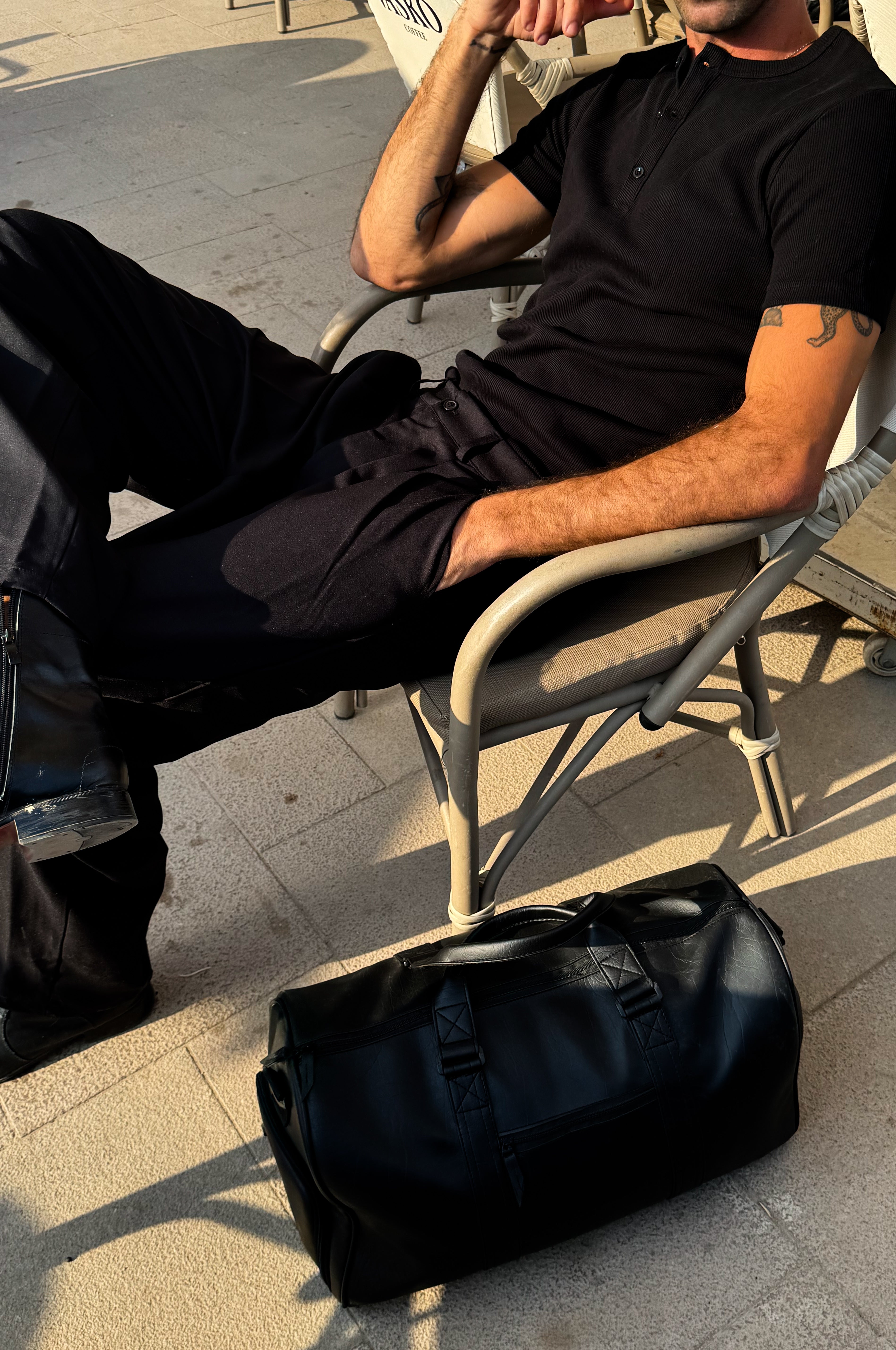 The Signature Duffle – Black